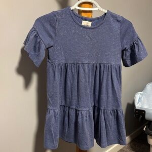 Casual Blue Kids Dress